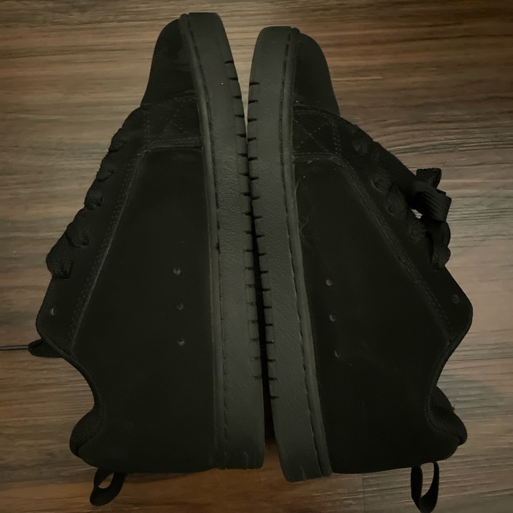 DC Black Sneakers with Padded Comfort and Durable Sole - Picture 2 of 4